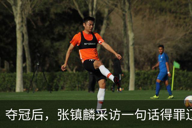 夺冠后，张镇麟采访一句话得罪辽宁！辽蜜：有本事到四川证明价值